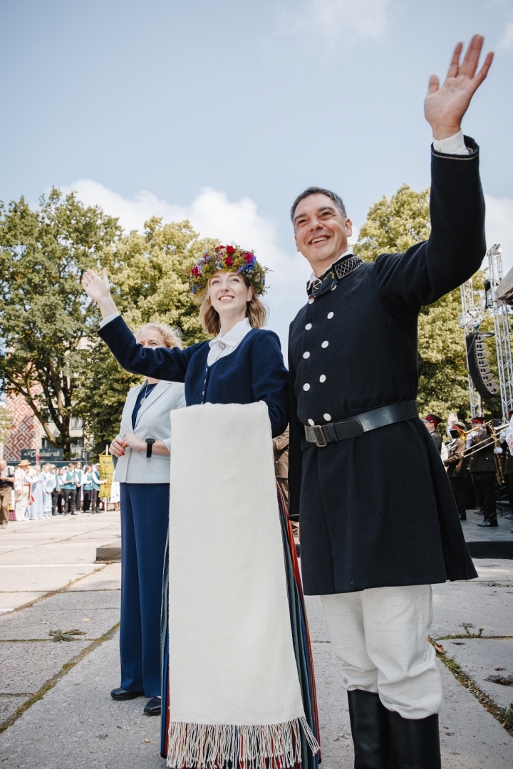 Kultūras ministre Agnese Lāce piedalās Latvijas mazākumtautību festivāla atklāšanā Liepājā