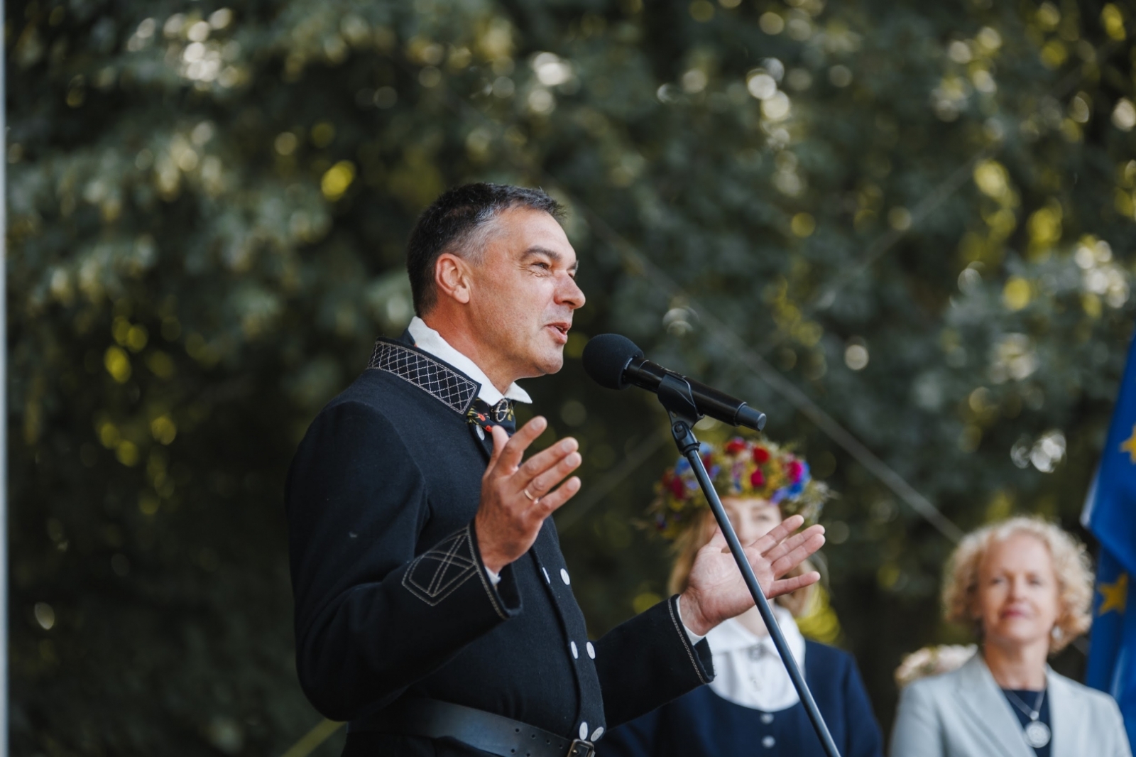 Kultūras ministre Agnese Lāce piedalās Latvijas mazākumtautību festivāla atklāšanā Liepājā