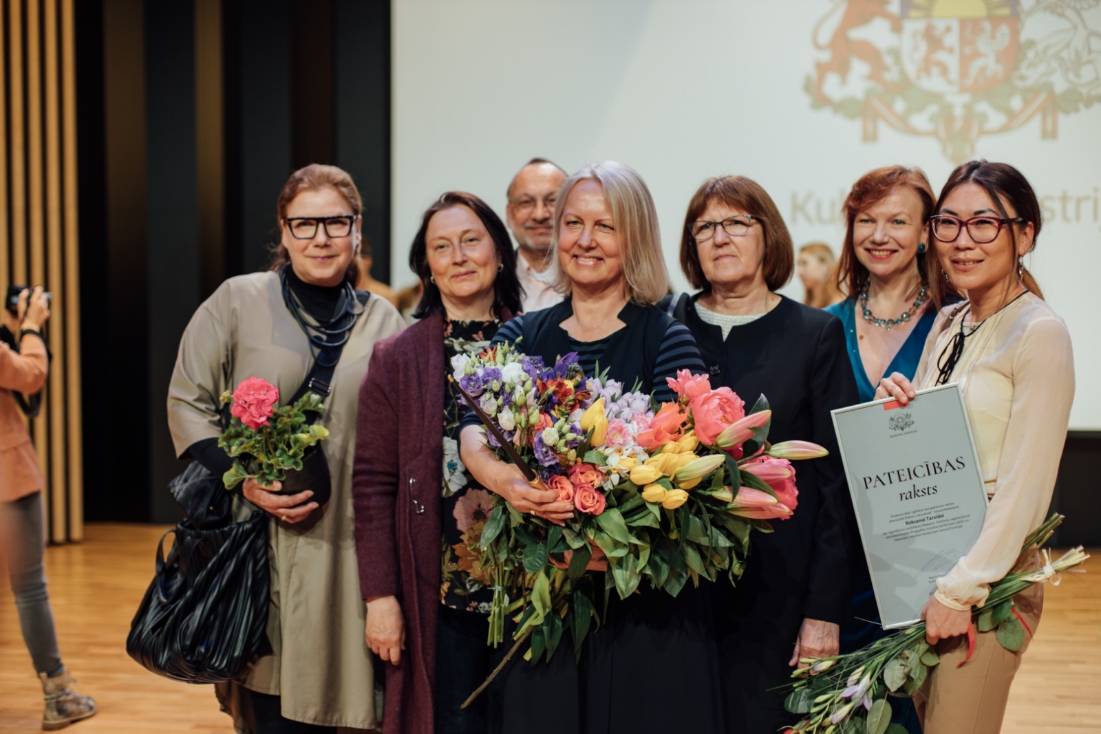 Kultūras ministrijas apbalvojuma un Cimzes balvas pasniegšanas pasākums