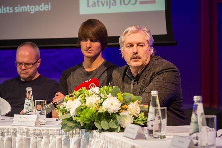 Latvijas simtgades koncertcikla "Latvijas gredzens" otrā posma "Kurzemes gredzens" preses konference