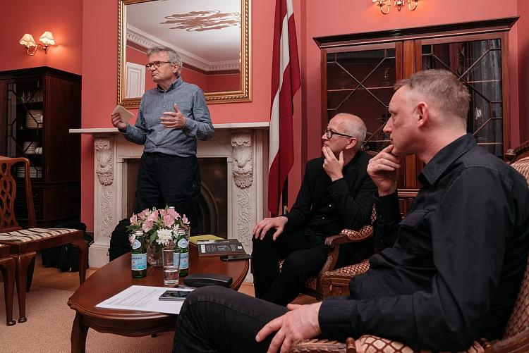 Latvijas dalība Londonas grāmatu tirgū 2017.gadā ar nacionālo stendu