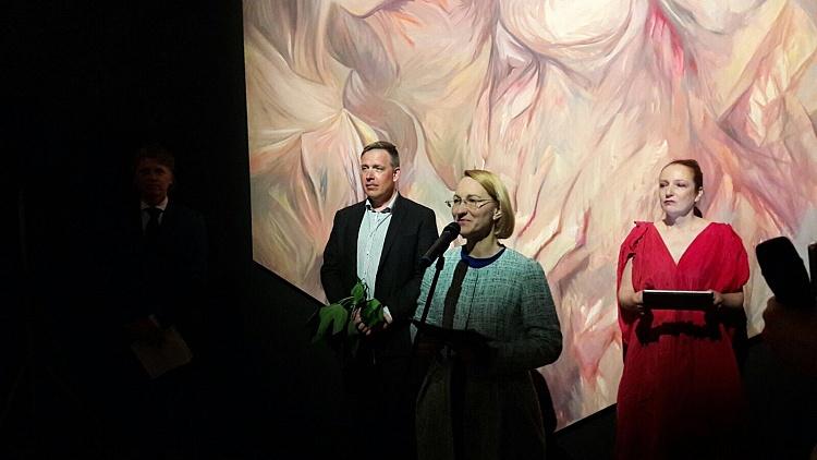 Latvijas ekspozīcijas atklāšana 57. Venēcijas mākslas biennālē