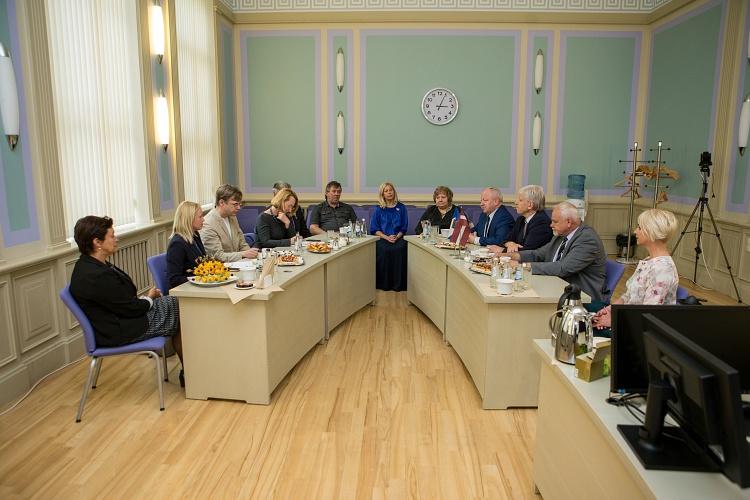 Kultūras ministres Daces Melbārdes vizīte Dobelē