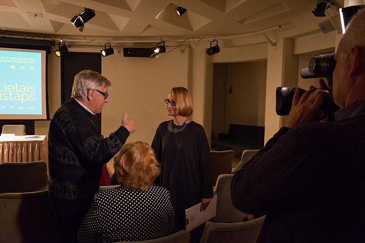 Nacionālās kino balvas "Lielais Kristaps'' preses konference