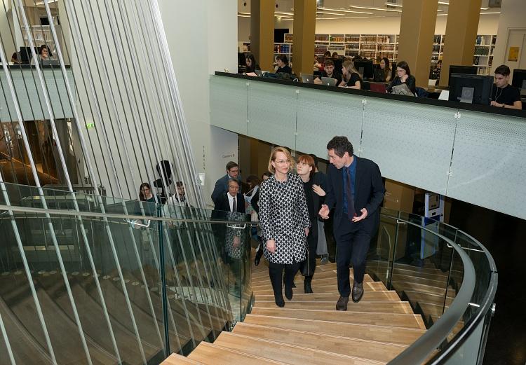 Kultūras ministres Daces Melbārdes darba vizīte Strasbūrā