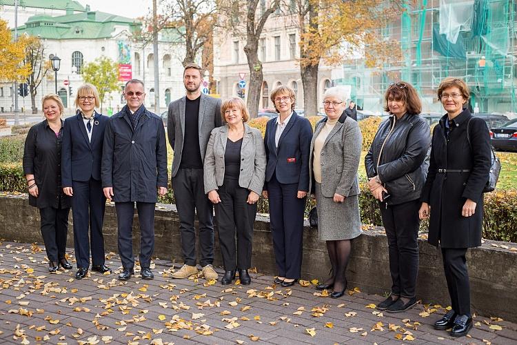 Tikšanās ar Polijas Kultūras un nacionālā mantojuma ministrijas valsts sekretāru Jaroslavu Sellinu [Jarosław Sellin]