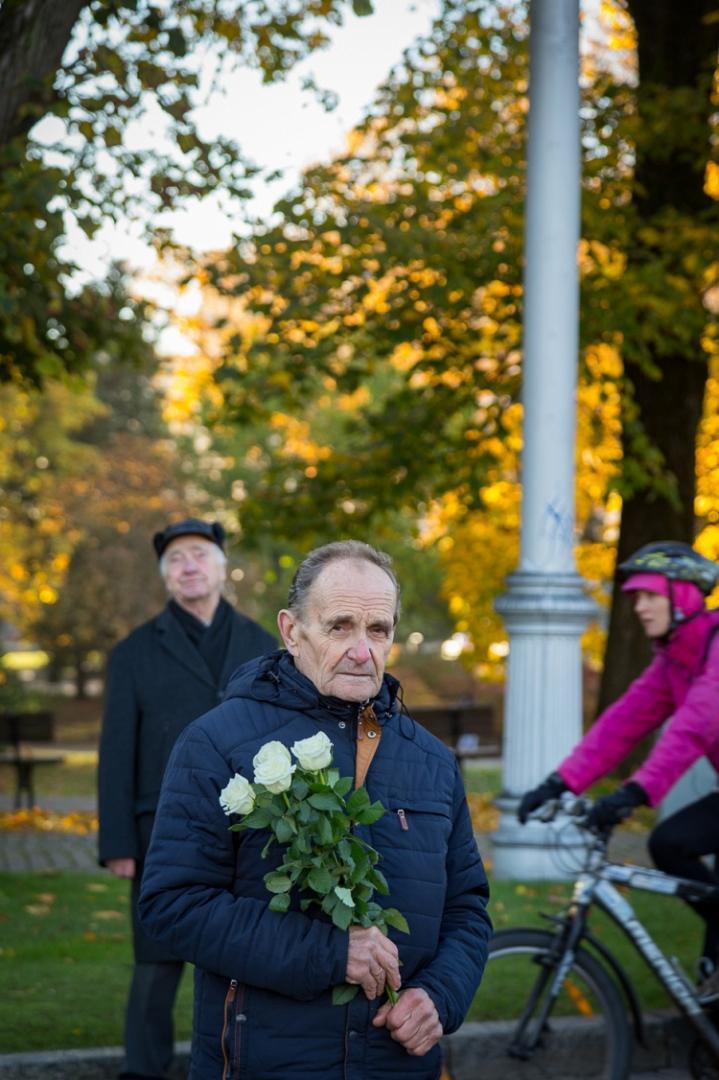 Brīvības pieminekļa atklāšana pēc restaurācijas un apkopes darbiem