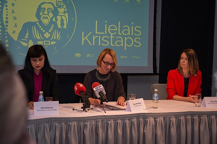 Nacionālās kino balvas "Lielais Kristaps'' preses konference