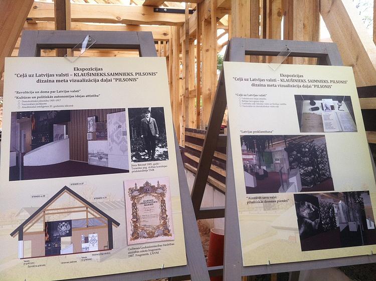 Turaidas muzejrezervāta atjaunotās Klaušinieku mājas Spāru svētki