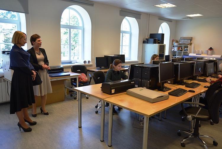 Kultūras ministres Daces Melbārdes vizīte Daugavpilī