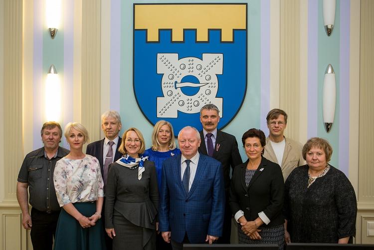 Kultūras ministres Daces Melbārdes vizīte Dobelē