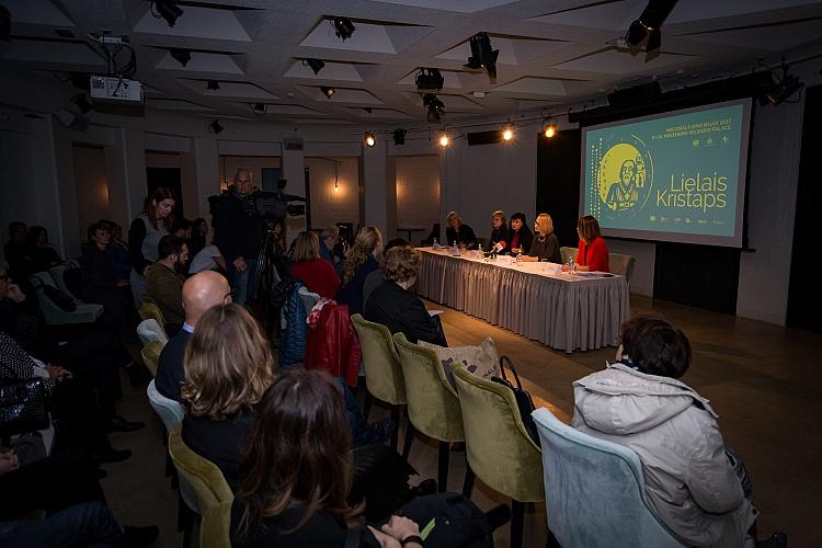 Nacionālās kino balvas "Lielais Kristaps'' preses konference