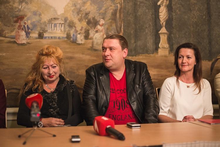 Otrās Latvijas simtgades filmas "Ievainotais jātnieks'' preses konference