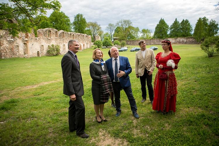 Kultūras ministres Daces Melbārdes vizīte Dobelē