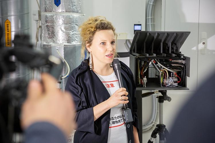 Venēcijas arhitektūras biennāles Latvijas ekspozīcijas mediju pasākums