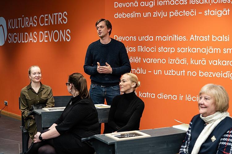 Audiovizuālās instalācijas "Latvijas kultūras alfabēts" atklāšana Siguldā