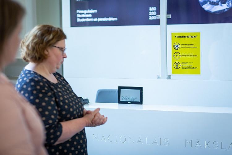Latvijas Nacionālais mākslas muzejs atvērts apmeklētājiem