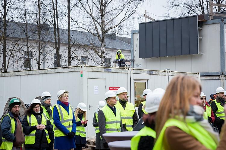 Muzeju krātuvju kompleksa spāru svētki