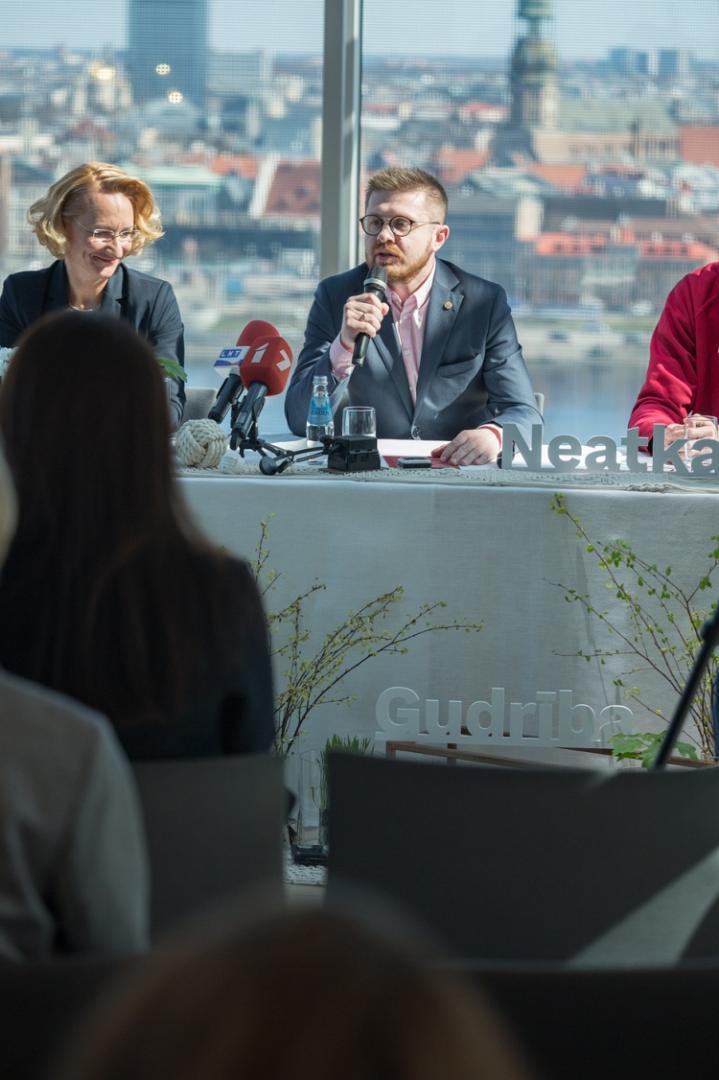 VARONĪBAS gada atklāšanas mediju pasākums LNB korē