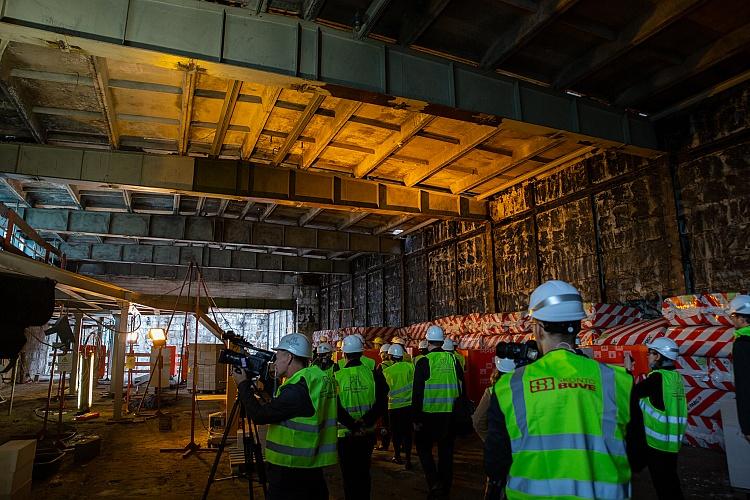 Latvijas Okupācijas muzeja „Nākotnes nama” spāru svētki