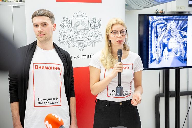 Venēcijas arhitektūras biennāles Latvijas ekspozīcijas mediju pasākums