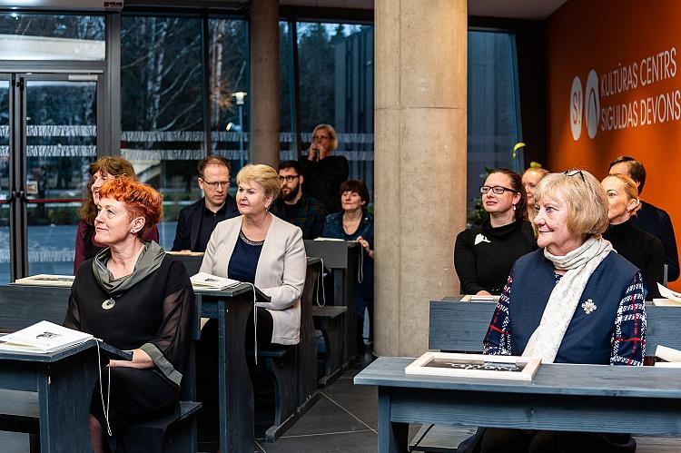 Audiovizuālās instalācijas "Latvijas kultūras alfabēts" atklāšana Siguldā