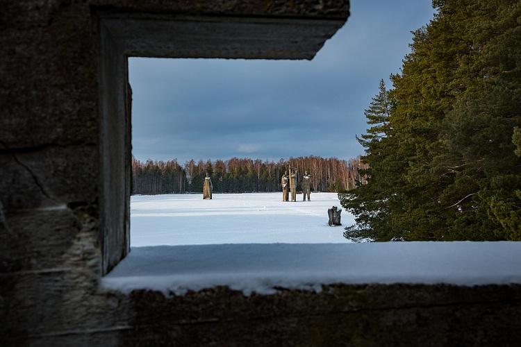 Salaspils memoriāla atjaunotās ekspozīcijas atklāšana