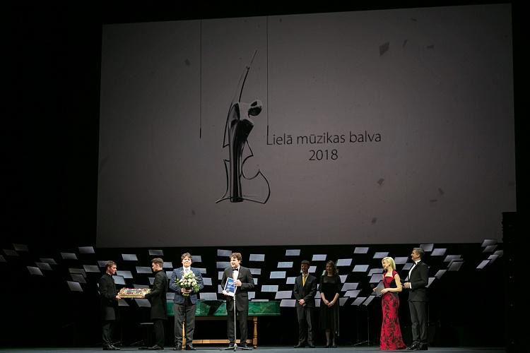 Lielās mūzikas balvas 2018 pasniegšanas svinīgā ceremonija