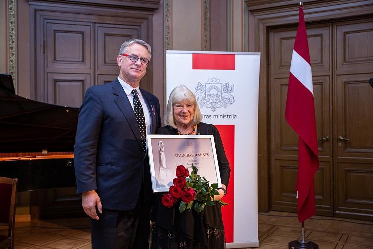 KM un MK Atzinības rakstu pasniegšanas ceremonija