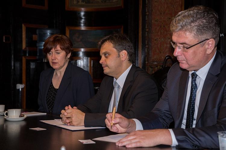 VS D.Vilsones tikšanās ar Ungārijas Republikas Cilvēkresursu ministrijas valsts sekretāru un Ungārijas vēstnieku Latvijā
