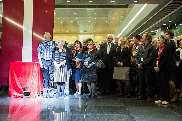 Nacionālās enciklopēdijas sējuma “Latvija” svinīgā atvēršana