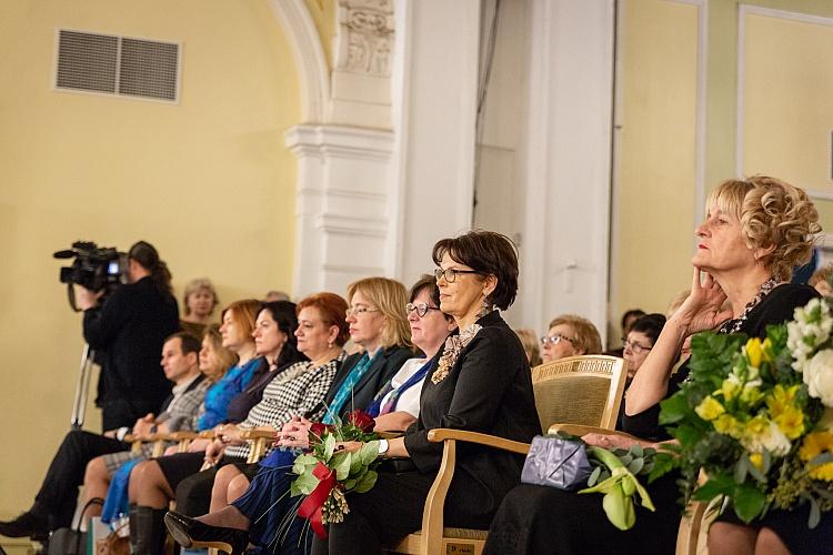 Jāzepa Vītola Latvijas Mūzikas akadēmijas svinīgā pieņemšanā par godu augstskolas 100. jubilejai