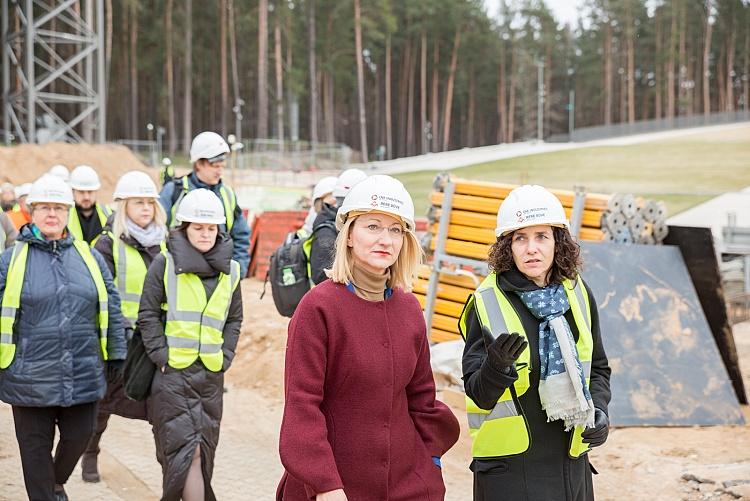 Mežaparka jaunās estrādes būvniecības atvērto durvju pasākums