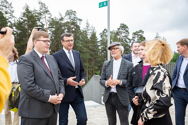 Mežaparka Lielās estrādes B1 posma atklāšanas pasākums