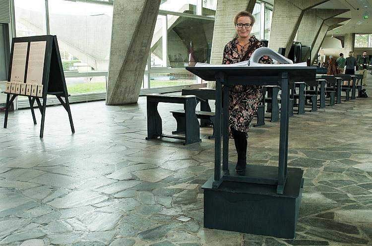 Francijā tiek atklāta audiovizuāla instalācija “Latvijas kultūras alfabēts”