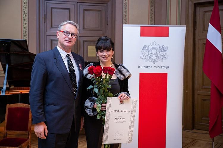 KM un MK Atzinības rakstu pasniegšanas ceremonija