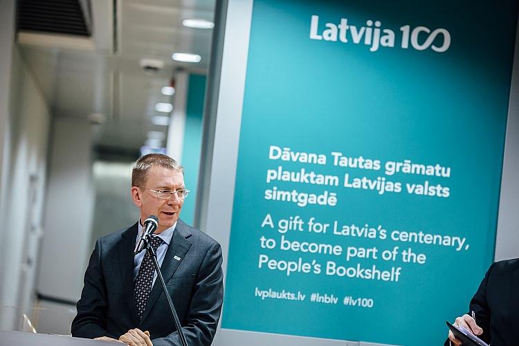 Latvijas valsts simtgades gada svinīgā atklāšana