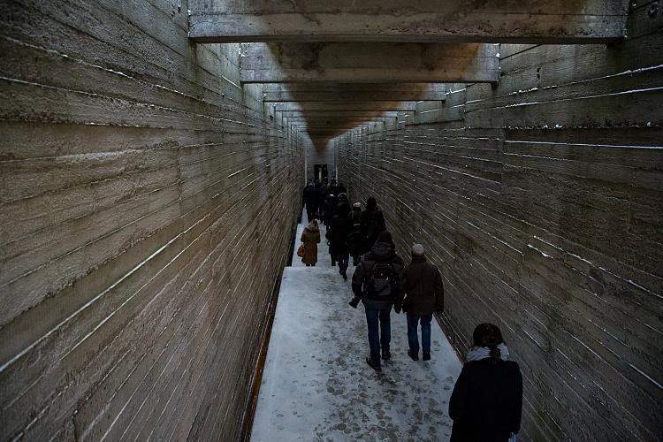 Salaspils memoriāla atjaunotās ekspozīcijas atklāšana