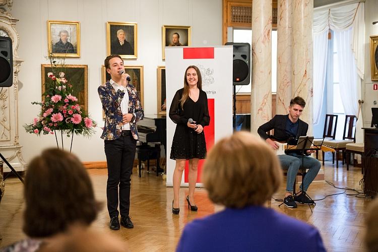 KM Atzinības rakstu pasniegšanas ceremonija.