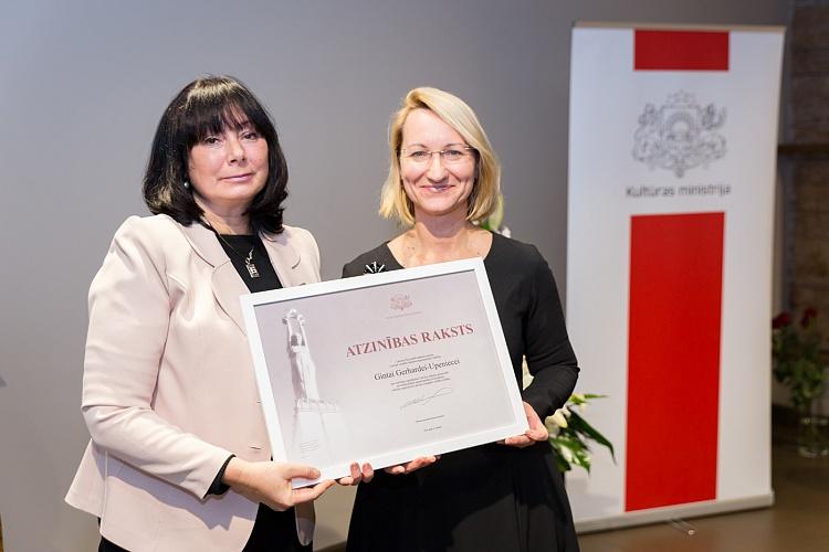 Ministru kabineta Atzinības rakstu pasniegšanas ceremonija