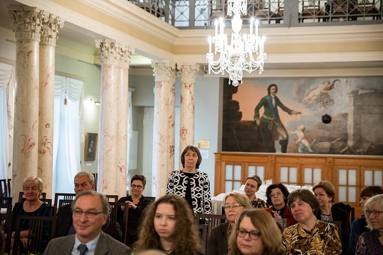 KM Atzinības rakstu pasniegšanas ceremonija.