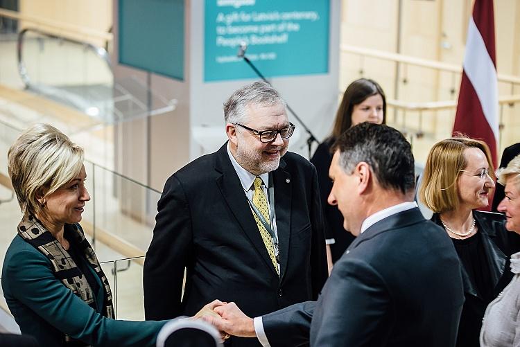 Latvijas valsts simtgades gada svinīgā atklāšana