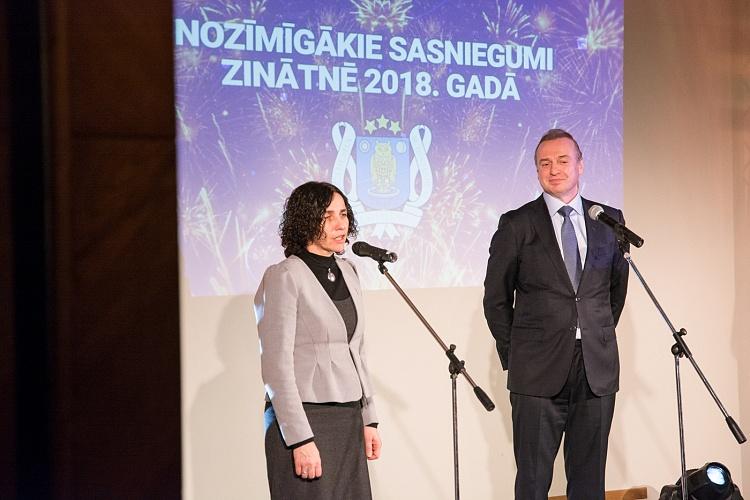 "Gada balvas zinātnē 2018" laureātu apbalvošanas ceremonija