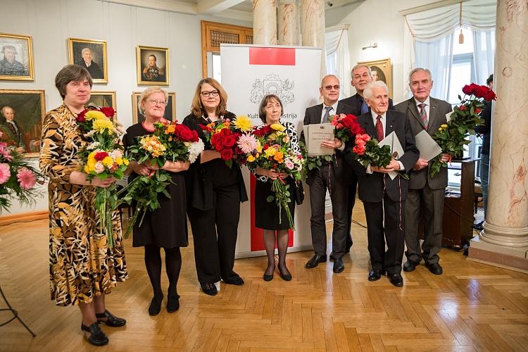 KM Atzinības rakstu pasniegšanas ceremonija.