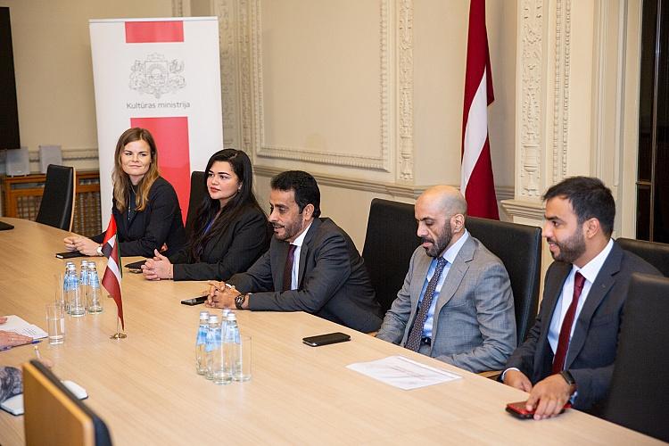 Tikšanās ar Muhameda Bin Rašida Tolerances balvas ģenerālsekretāru Ahmedu Halfānu Al Mansūrī