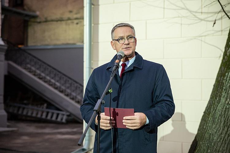 Atjaunotā KM pagalma nama svinīgā atklāšana