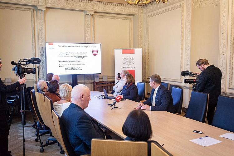 Tikšanās ar kultūras pasākumu producentiem