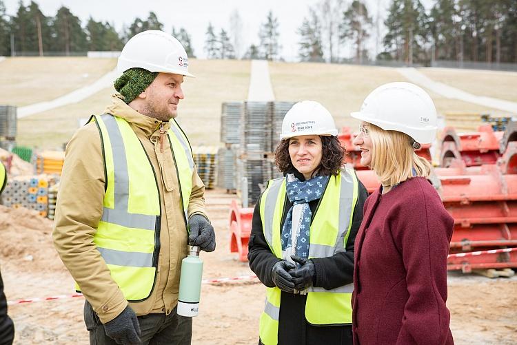 Mežaparka jaunās estrādes būvniecības atvērto durvju pasākums