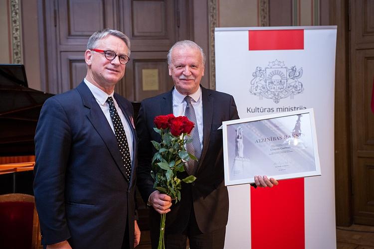 KM un MK Atzinības rakstu pasniegšanas ceremonija