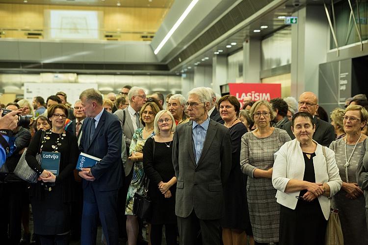 Nacionālās enciklopēdijas sējuma “Latvija” svinīgā atvēršana